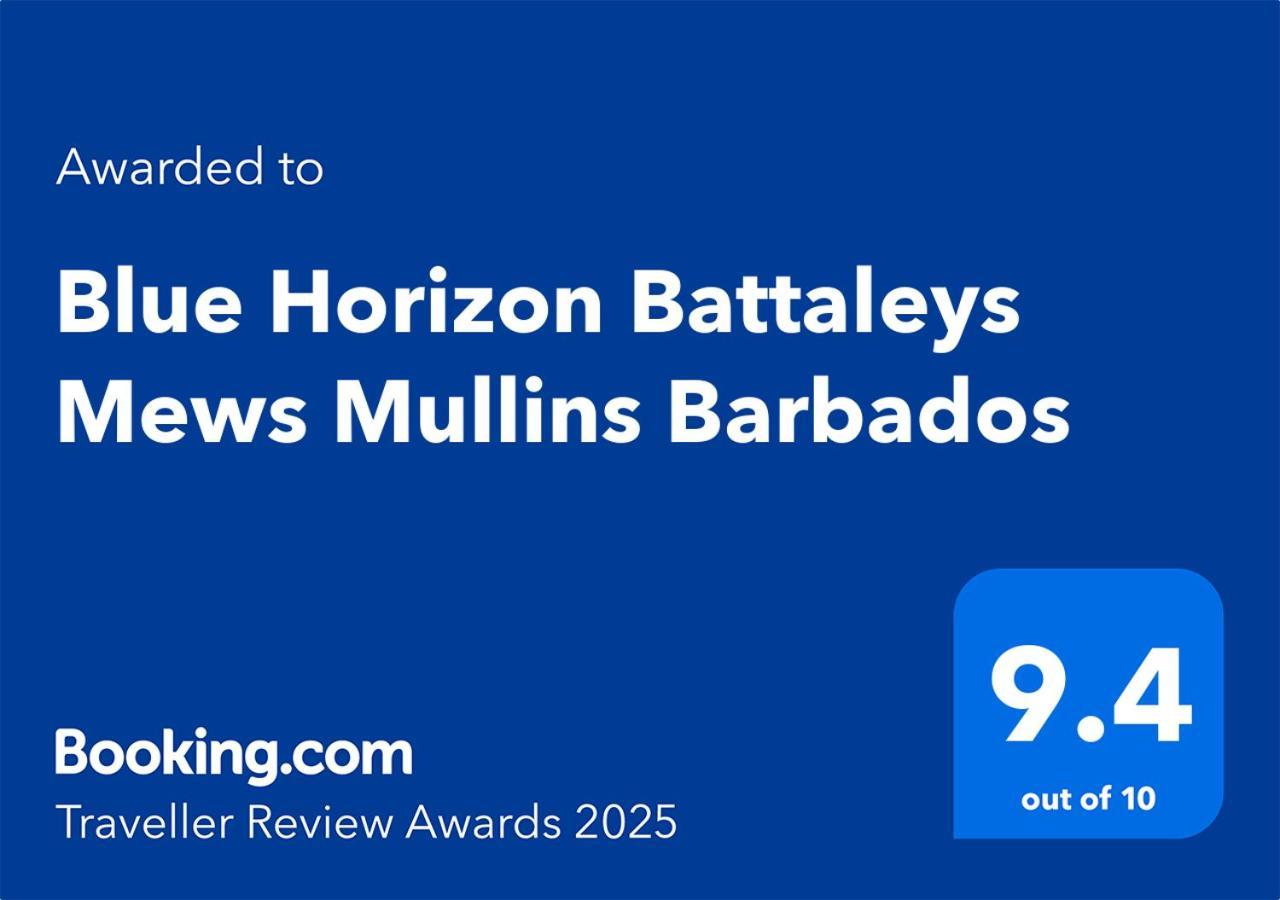 Blue Horizon Battaleys Mews Mullins Barbados Villa Saint Peter Exteriör bild